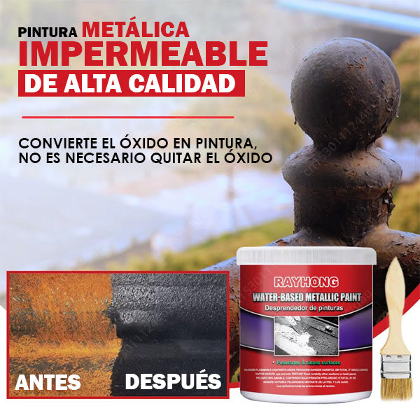 Pintura Anticorrosiva para Metal + Brocha Incluida🔧✨