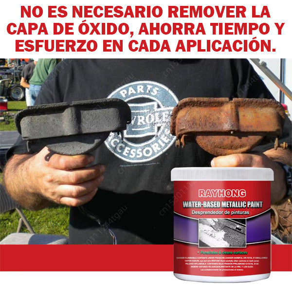 Pintura Anticorrosiva para Metal + Brocha Incluida🔧✨